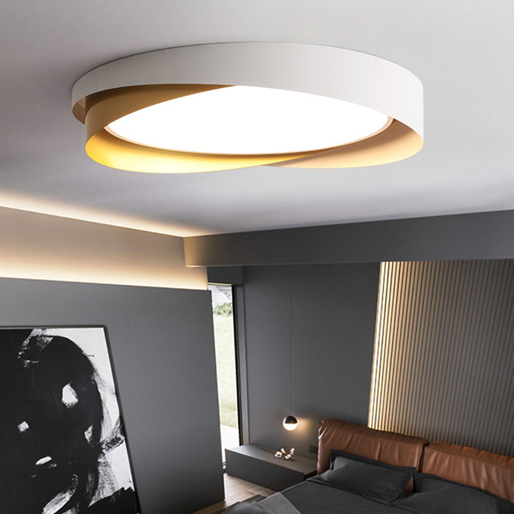 Candeeiro de Teto Aurelo Halo Minimalista com LED para Casa