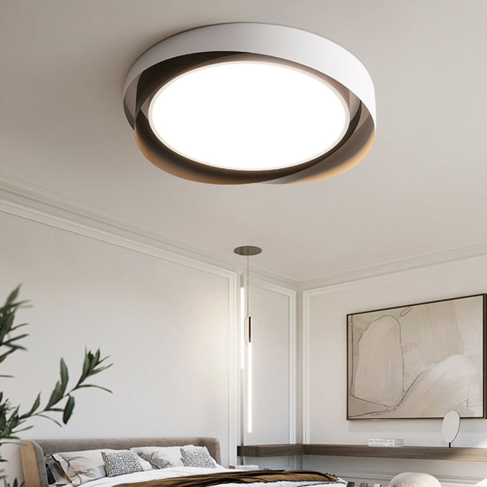 Candeeiro de Teto Aurelo Halo Minimalista com LED para Casa