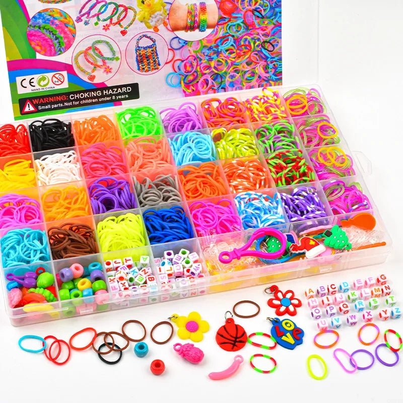 BrightBead gør-det-selv armbåndssæt til børn med farverige perler til at vække kreativiteten