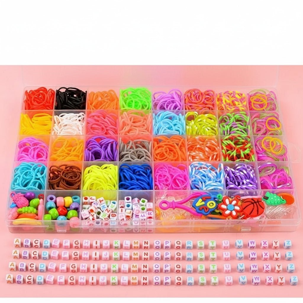 BrightBead gør-det-selv armbåndssæt til børn med farverige perler til at vække kreativiteten