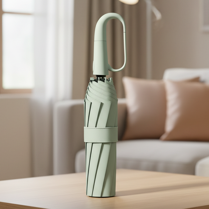 Drizzleshield Compact Auto Umbrella for Wind and Rain