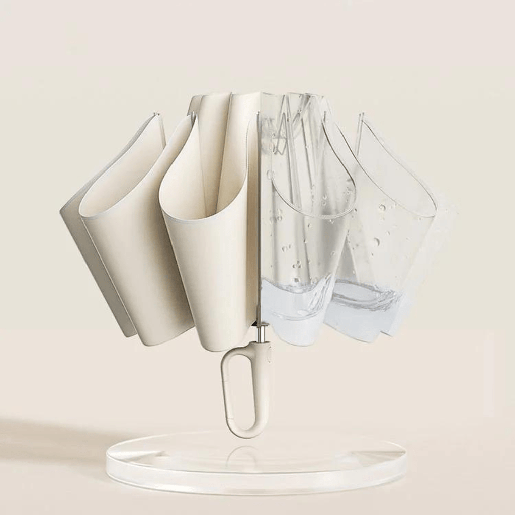 Drizzleshield Compact Auto Umbrella for Wind and Rain