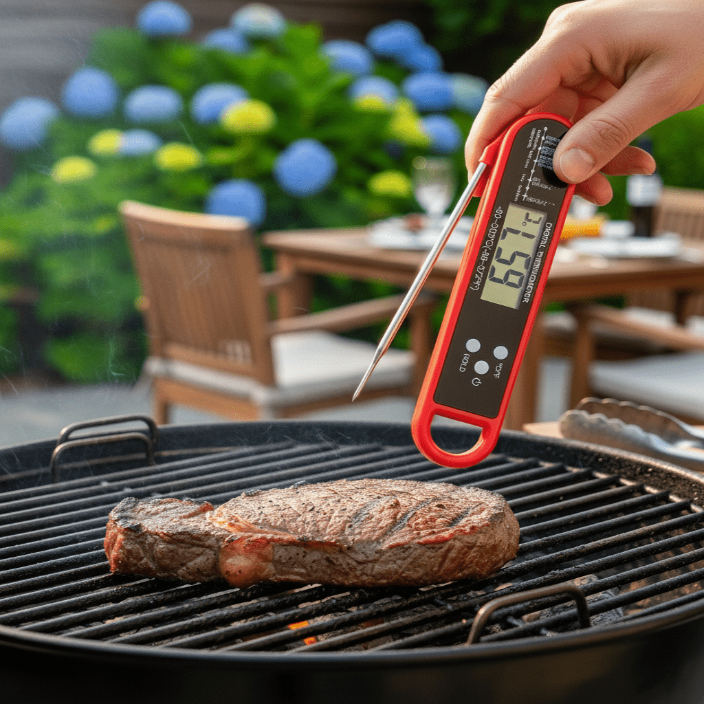 TempPro digitális húshőmérő azonnali kijelzővel a gyors grillezéshez