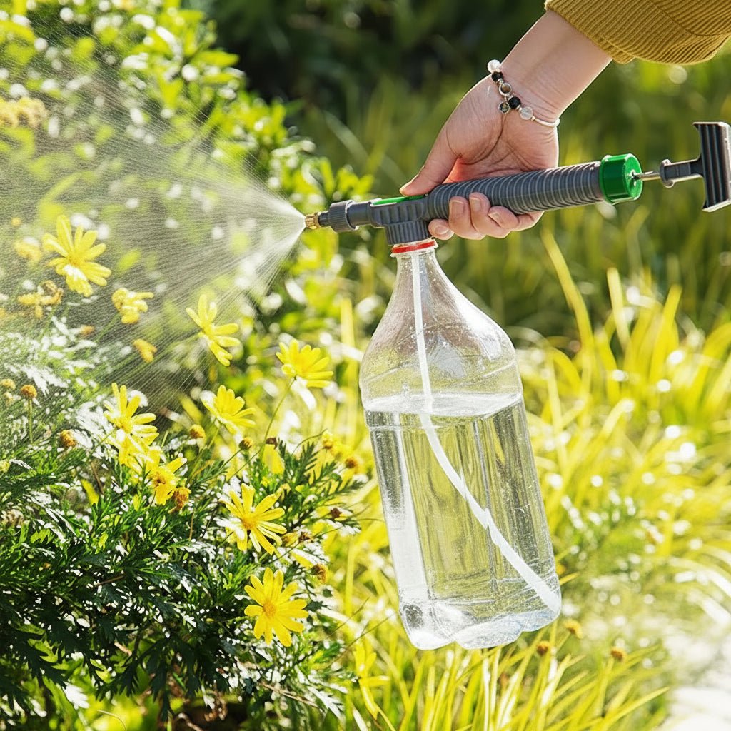 Pulverizador Reutilizável EnviroSpray Para Jardineiros Com Bocal Ajustável a 360 Graus