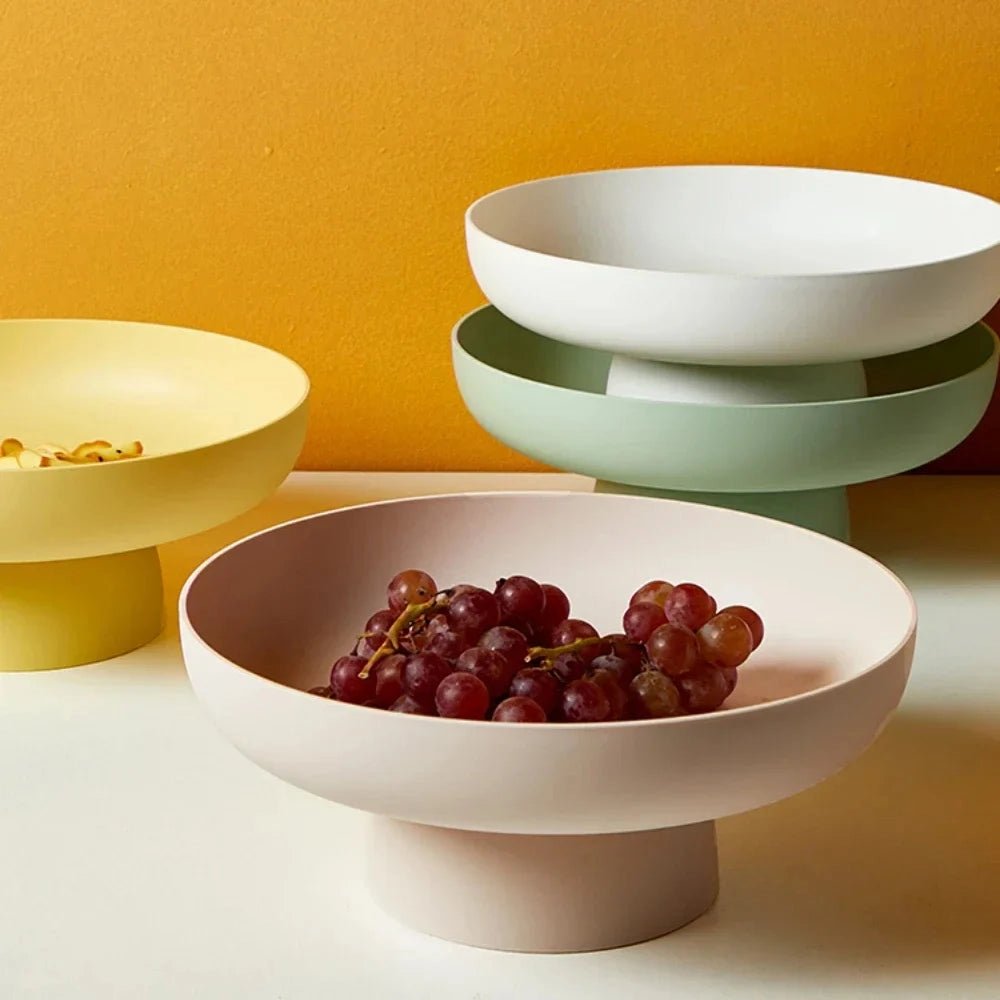 Bol à fruits en céramique à glaçure manuelle NovaCraft pour intérieurs modernes et classiques