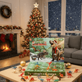 Calendario de Cuenta Regresiva de Navidad Jurassic Journey 2025 con 24 Juguetes de Dinosaurios para Niños