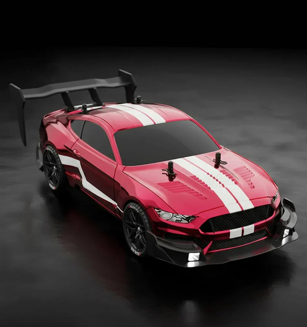 Aero Drift Mustang 1:14 RC-auto nelivedolla ja 2,4G kauko-ohjauksella