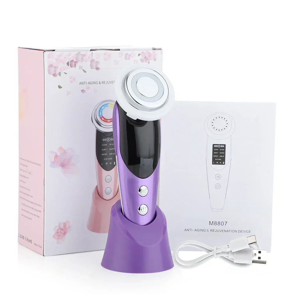 RF Facial Tightening Tool For At Home Skincare And Daily Care