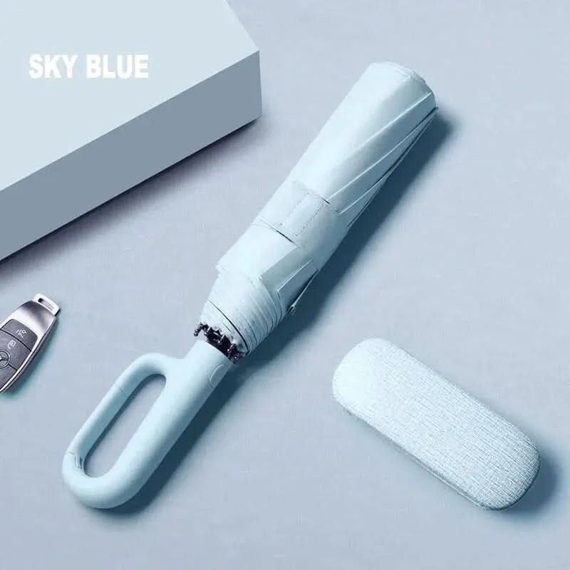 Stormlock Automatischer Winddichter Regenschirm mit 8-Speichen-Konstruktion und UV-Schutz