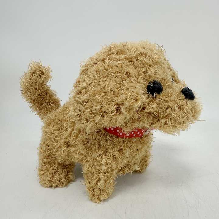 Interaktiver Plüsch-Roboterhund für Kinder mit realistischen Bewegungen und Geräuschen