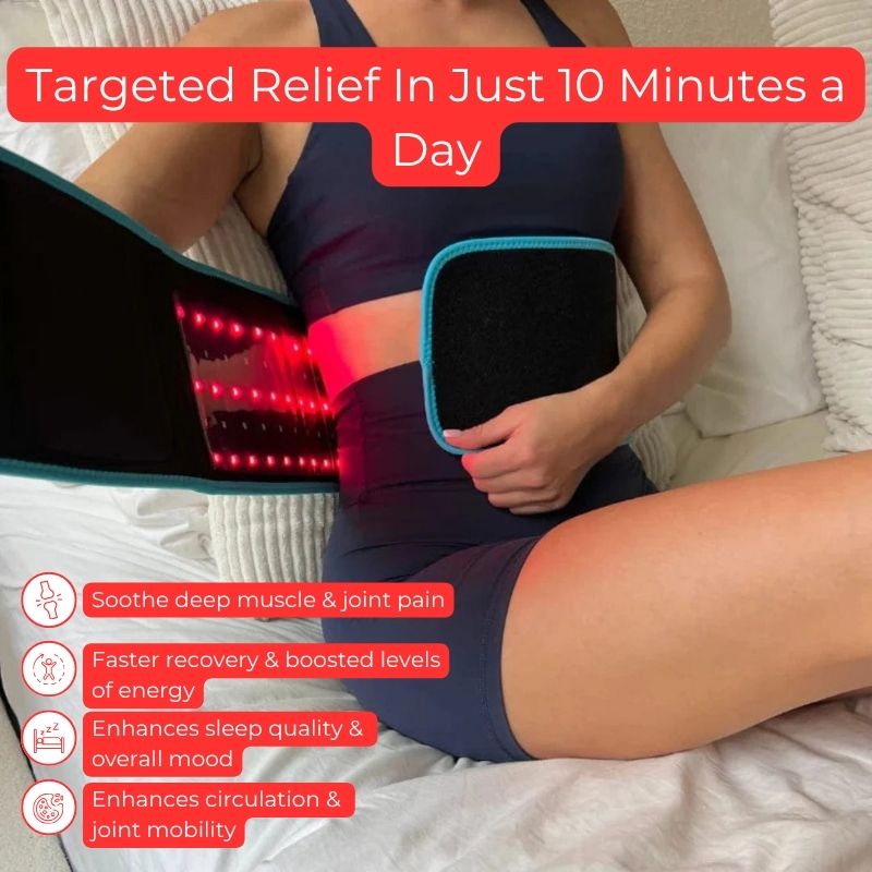 Lumina Belt Brings At Home Red Light Wellness Across The Body