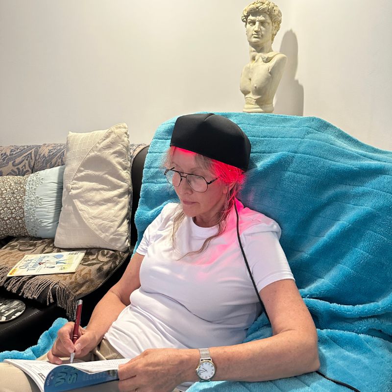 Brain Health Cap With Red Light And Near Infrared Therapy