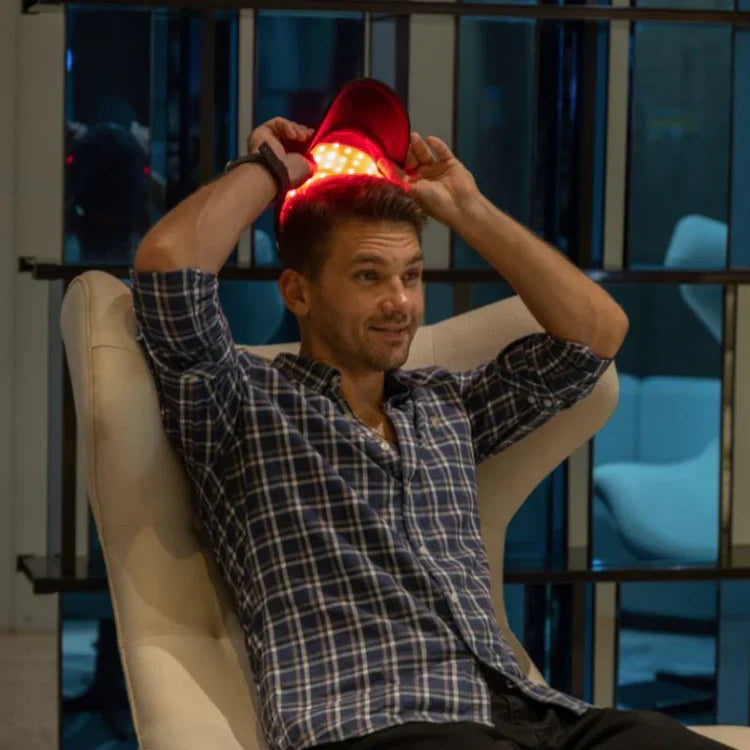Red Light Cap For Hair Growth And Scalp Health At Home