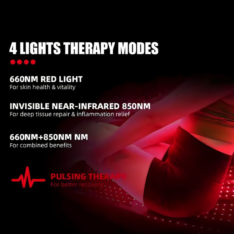 Whole Body Wellness With Red Light Bed And Infrared Exposure