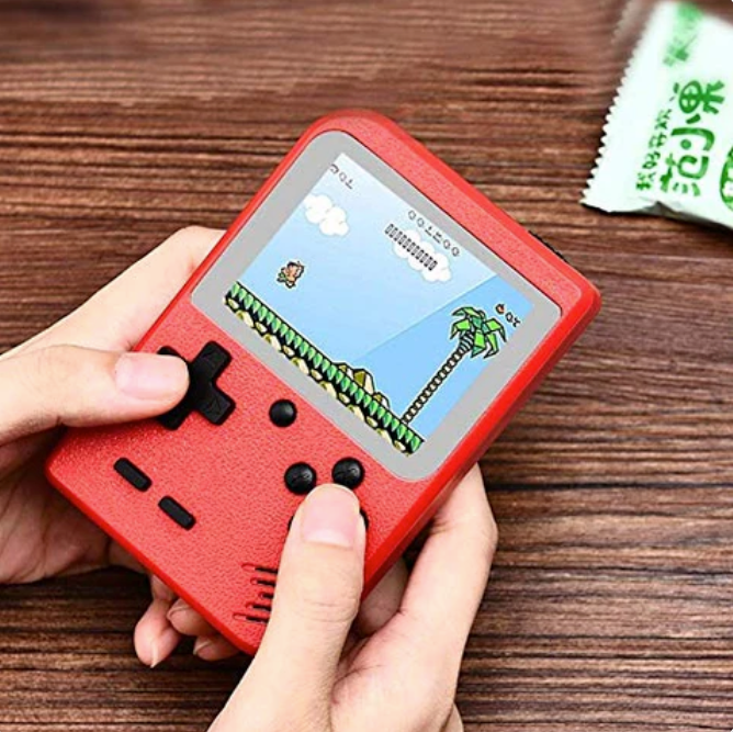 Mini consola de juegos retro con 400 clásicos incorporados para llevar contigo
