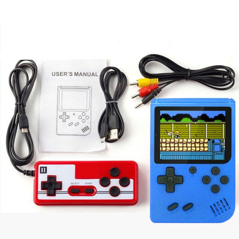 Mini consola de juegos retro con 400 clásicos incorporados para llevar contigo