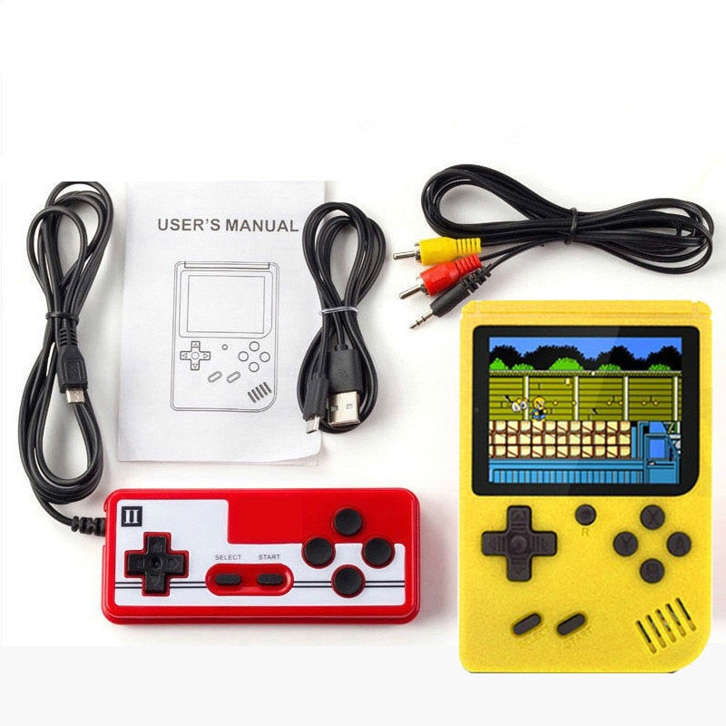 Mini consola de juegos retro con 400 clásicos incorporados para llevar contigo