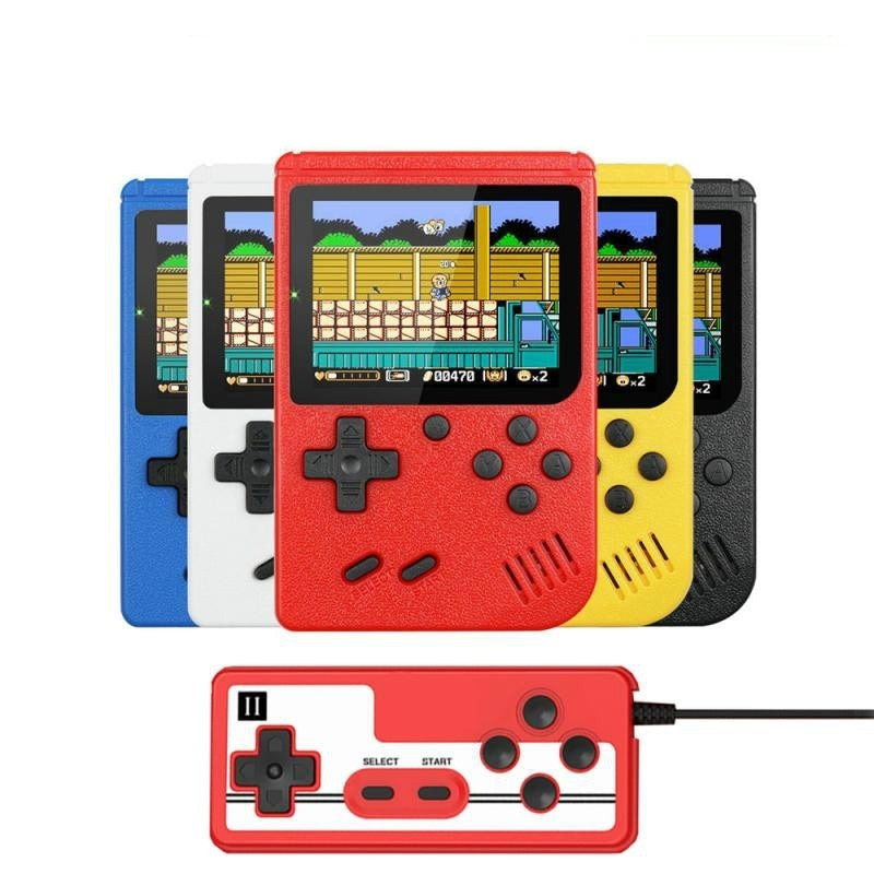 Mini consola de juegos retro con 400 clásicos incorporados para llevar contigo