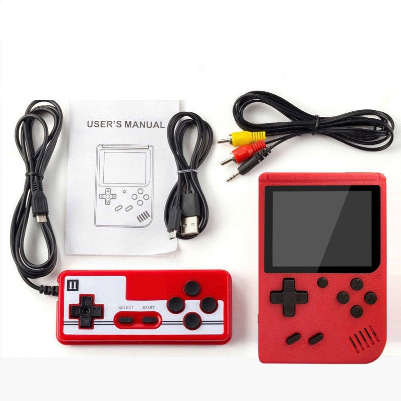 Mini consola de juegos retro con 400 clásicos incorporados para llevar contigo