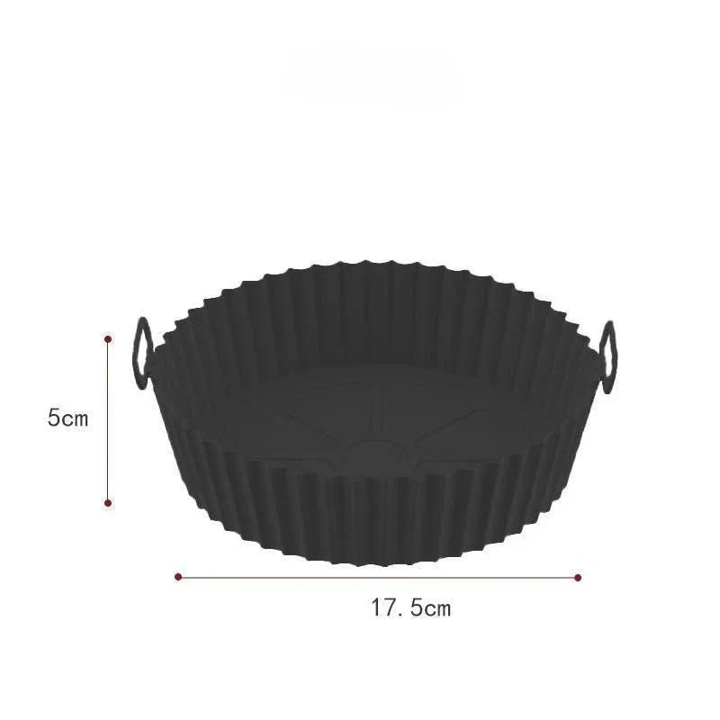 EcoLeaf Reusable Silicone Air Fryer Insert With Nonstick Surface For Eco Chefs