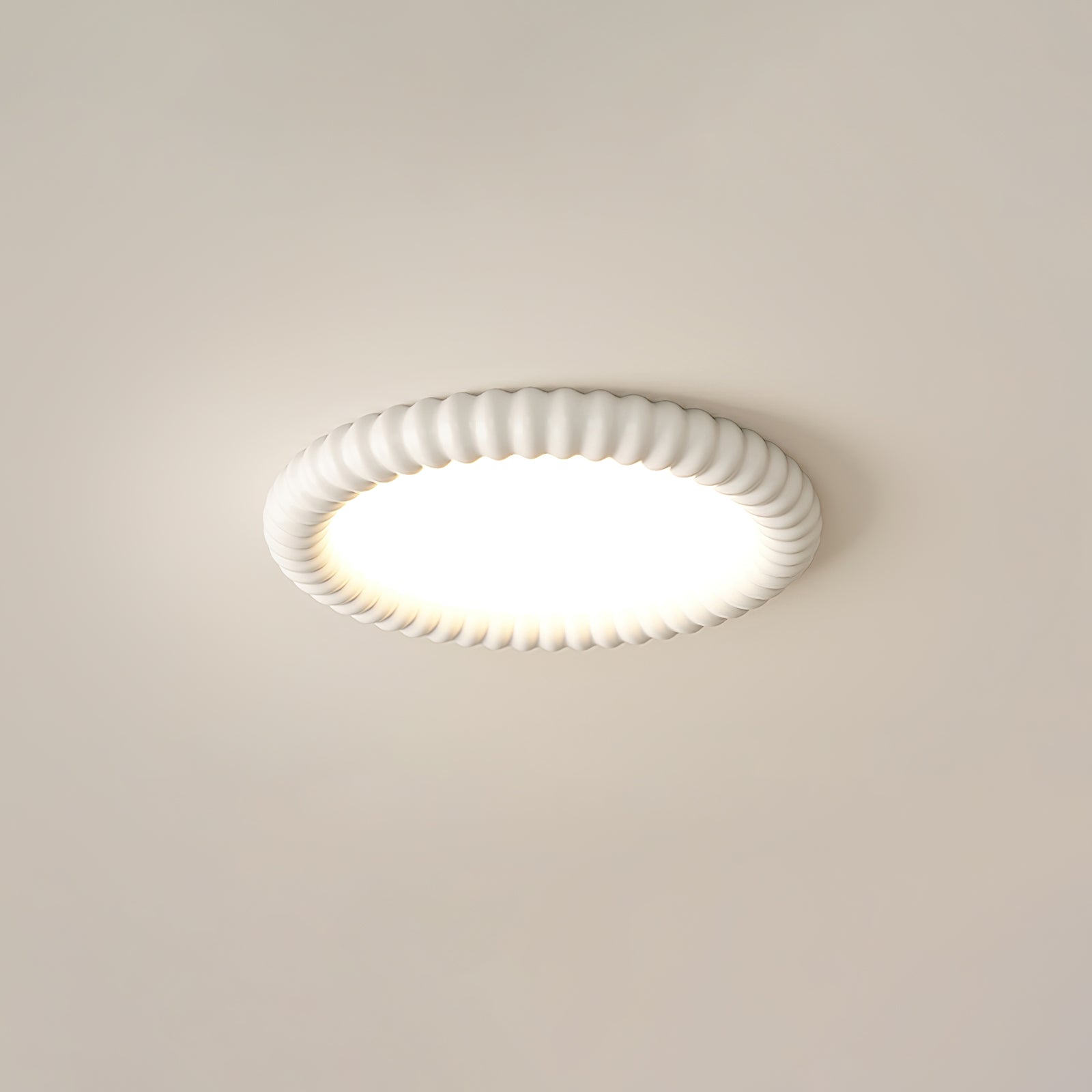Lampada da soffitto moderna NovaLux con motivo luminoso ondulato e LED