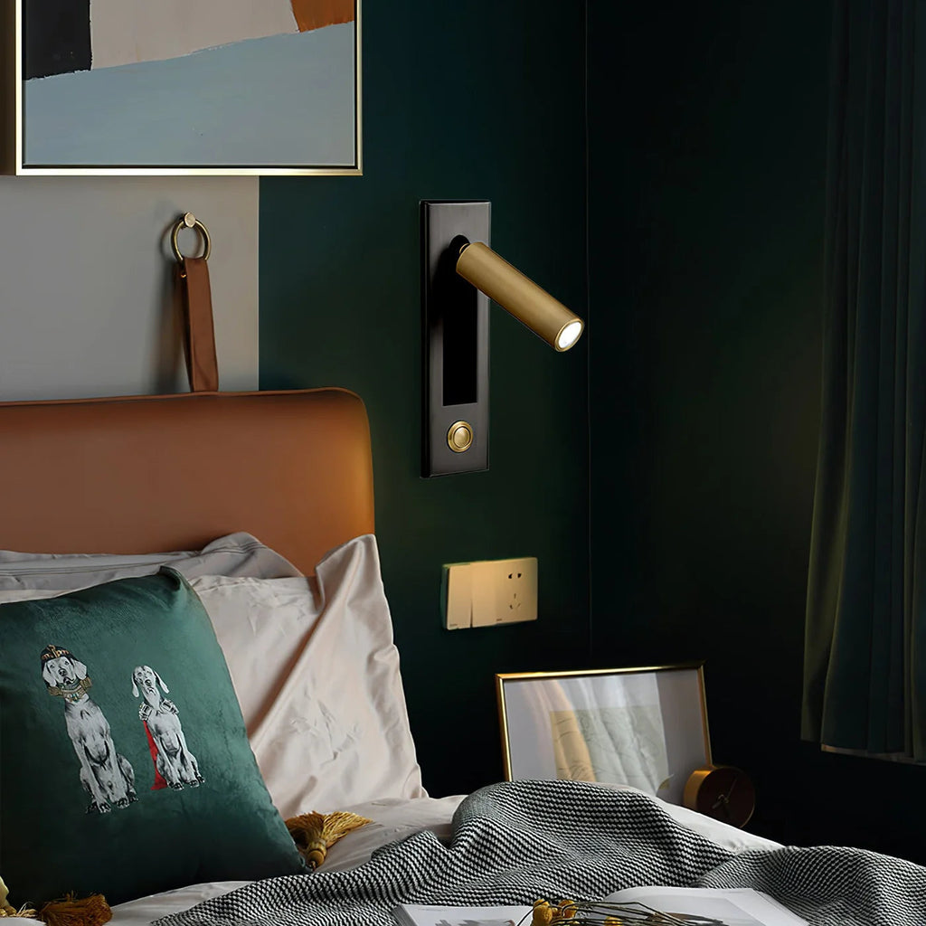 Luxsense justerbar LED-sengelampe til stilfuld soveværelseskomfort