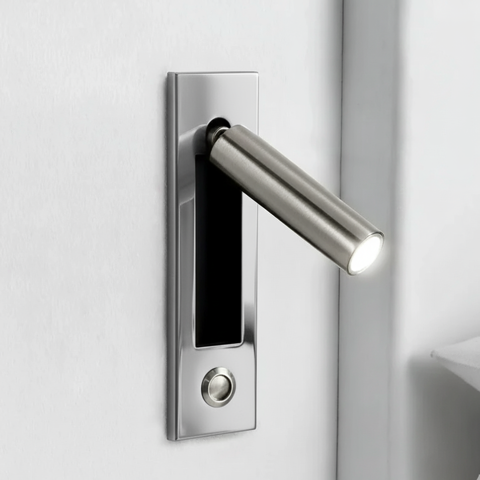 Luxsense justerbar LED-sengelampe til stilfuld soveværelseskomfort