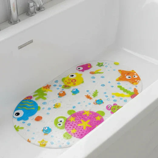 Tappetino Antiscivolo in PVC SunnySplash Kids per Vasca da Bagno con Massaggio, per un Bagno Sicuro