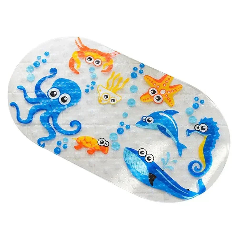 Tappetino Antiscivolo in PVC SunnySplash Kids per Vasca da Bagno con Massaggio, per un Bagno Sicuro