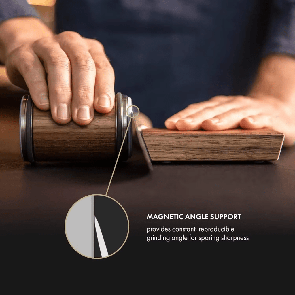 EdgeMaster Pro Diamond-Coated Roller Knife Sharpener For Everyday Kitchen Tasks