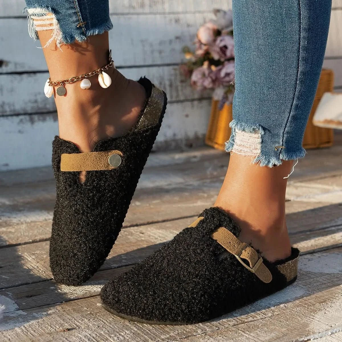 Nordella Luxurious Sheepskin Slippers For Everyday Warmth And Cozy Home Comfort