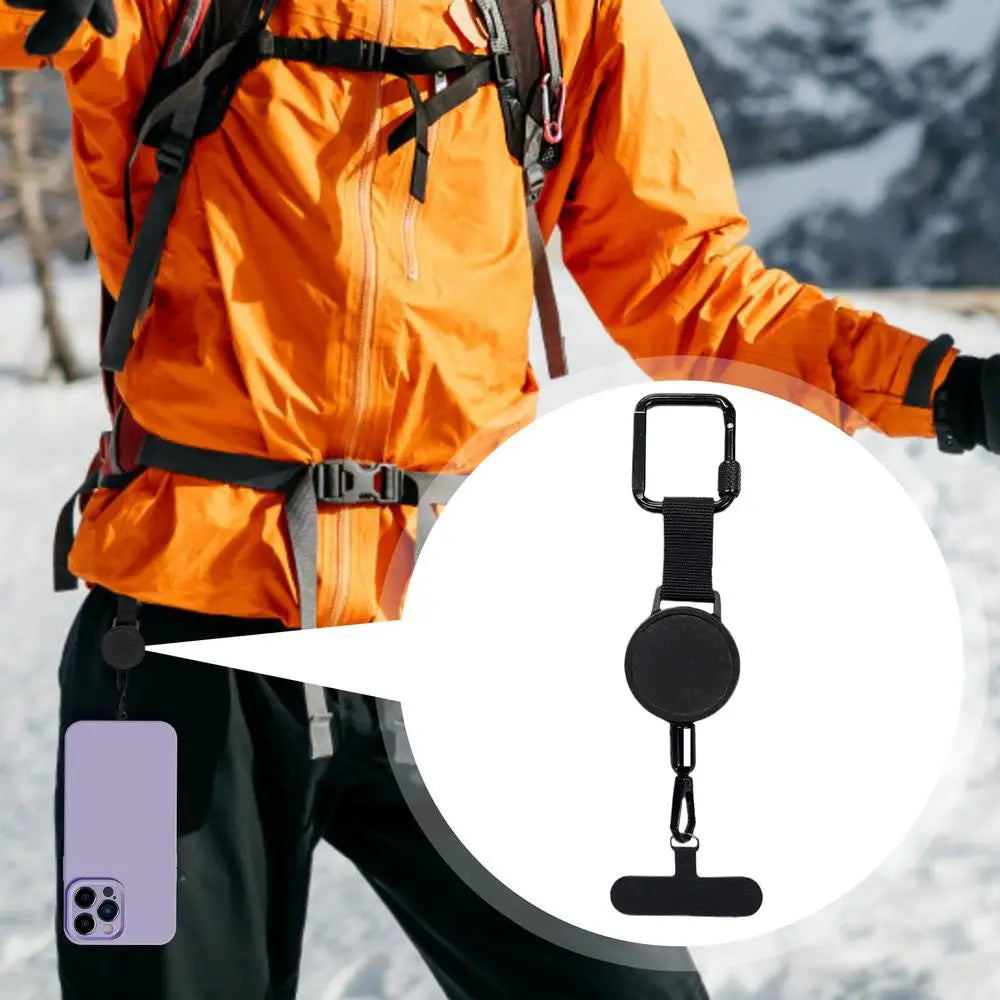 Extendable Phone Mount With Theft-Deterring Belt Clip For Secure On-The-Go Access