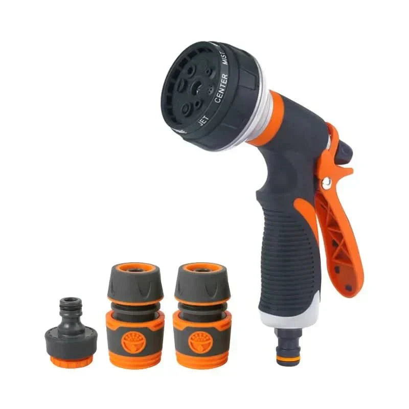 Pistolet de pulvérisation AquaPulse puissant pour jardin avec huit modes de pulvérisation et buse réglable
