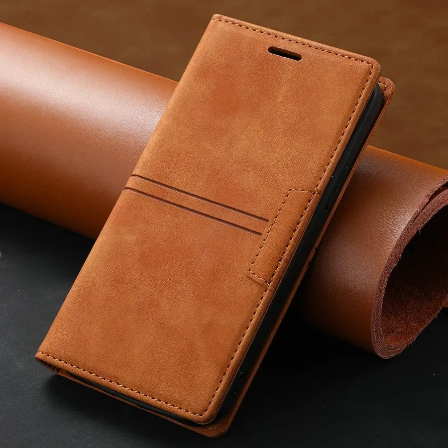 Kožené pouzdro Google Pixel Wallet Folio pro telefony a zařízení