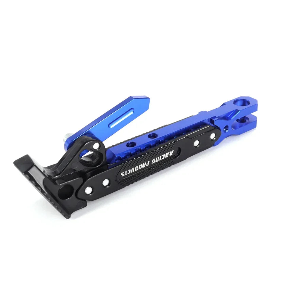 RiderPro Heavy Duty Metal Motorcycle Kickstand Bracket For Stable Side Parking Stand