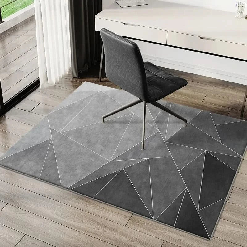 Durable Washable Chair Mat For Carpeted And Hardwood Floors