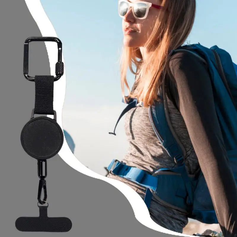 Extendable Phone Mount With Theft-Deterring Belt Clip For Secure On-The-Go Access