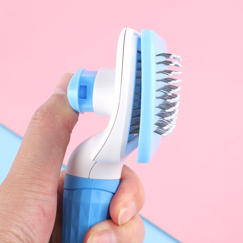 PawEase Hair Removal Massage Grooming Brush For Cats And Dogs