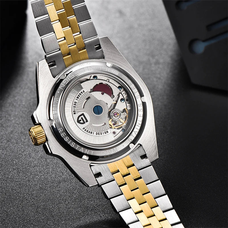 Aureon GMT Herrklocka Automatisk med 40 mm boett i rostfritt stål