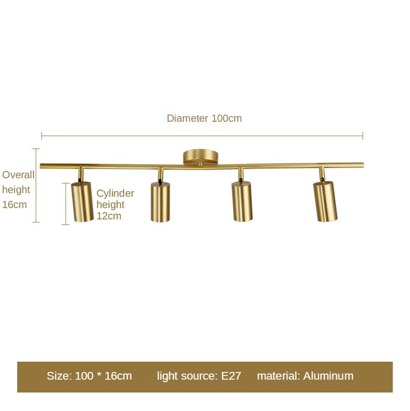 Asteria draaibare moderne LED-spotkoppen voor flexibele verlichting