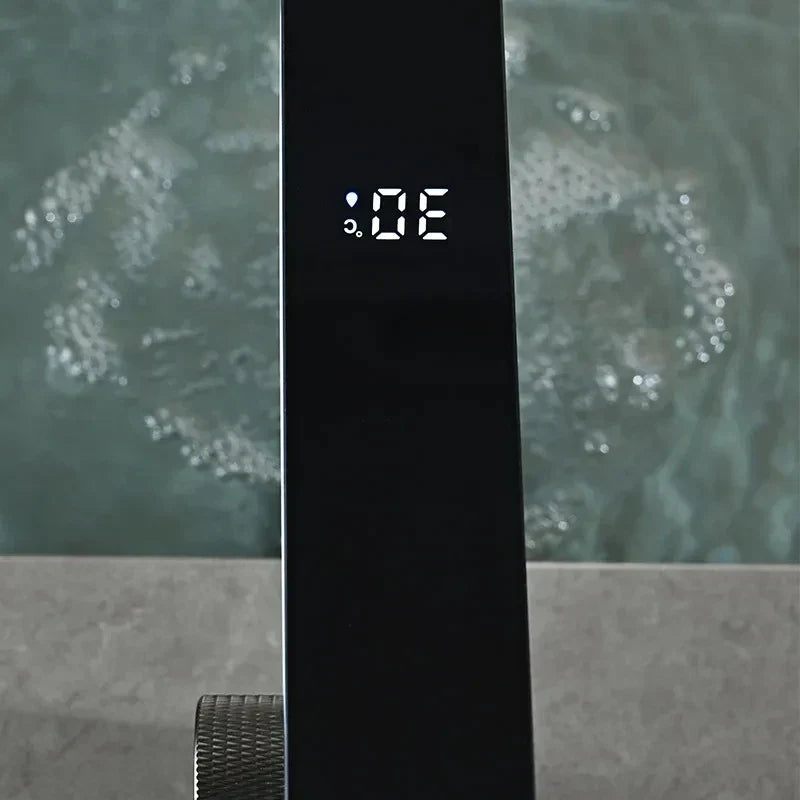 LumaStream dekkmontert LED-kran med integrert hydrogenerator