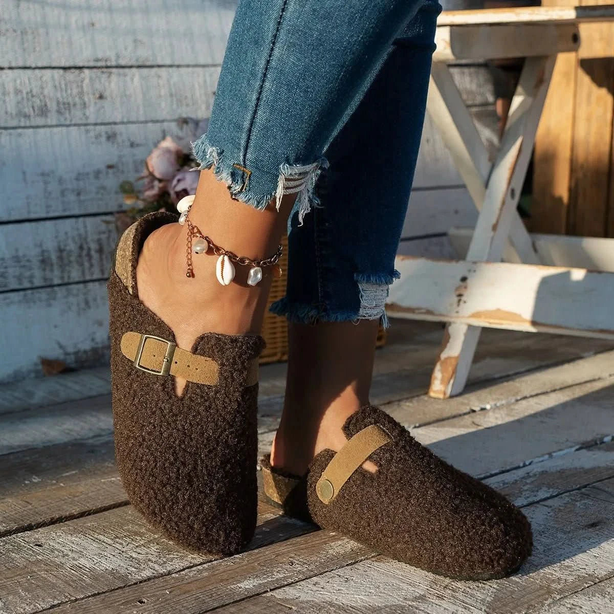 Nordella Luxurious Sheepskin Slippers For Everyday Warmth And Cozy Home Comfort