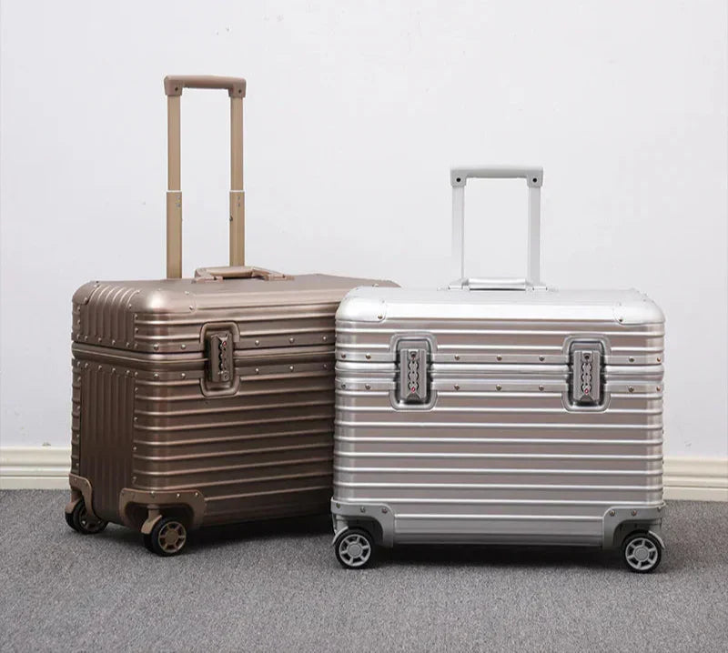 Valigia rigida Monaco in alluminio e magnesio per viaggi e bagagli