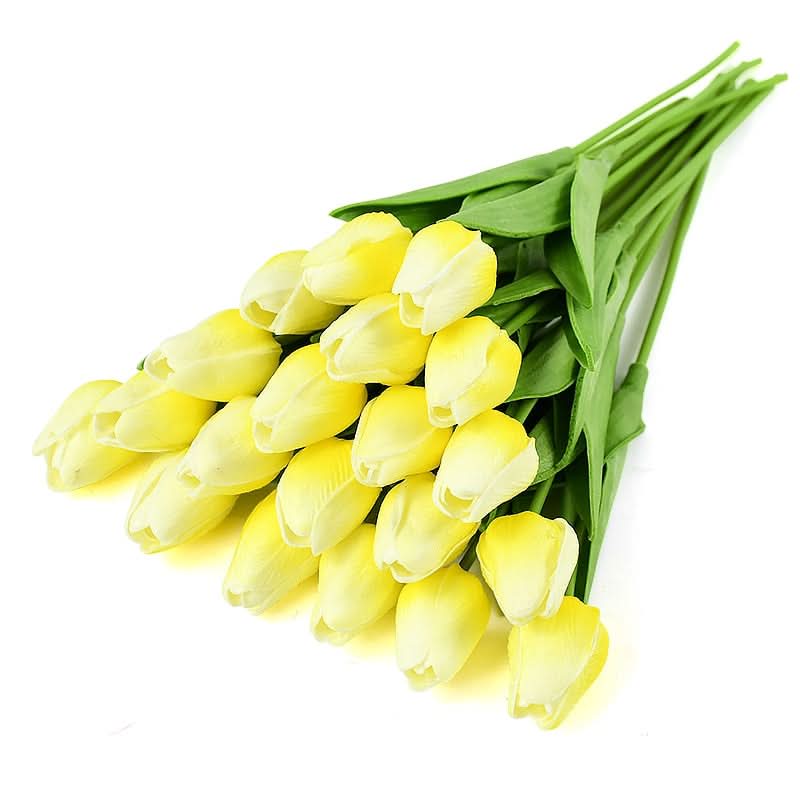 Elegantní realistické aranžmá tulipánů pro domácí a eventovou dekoraci