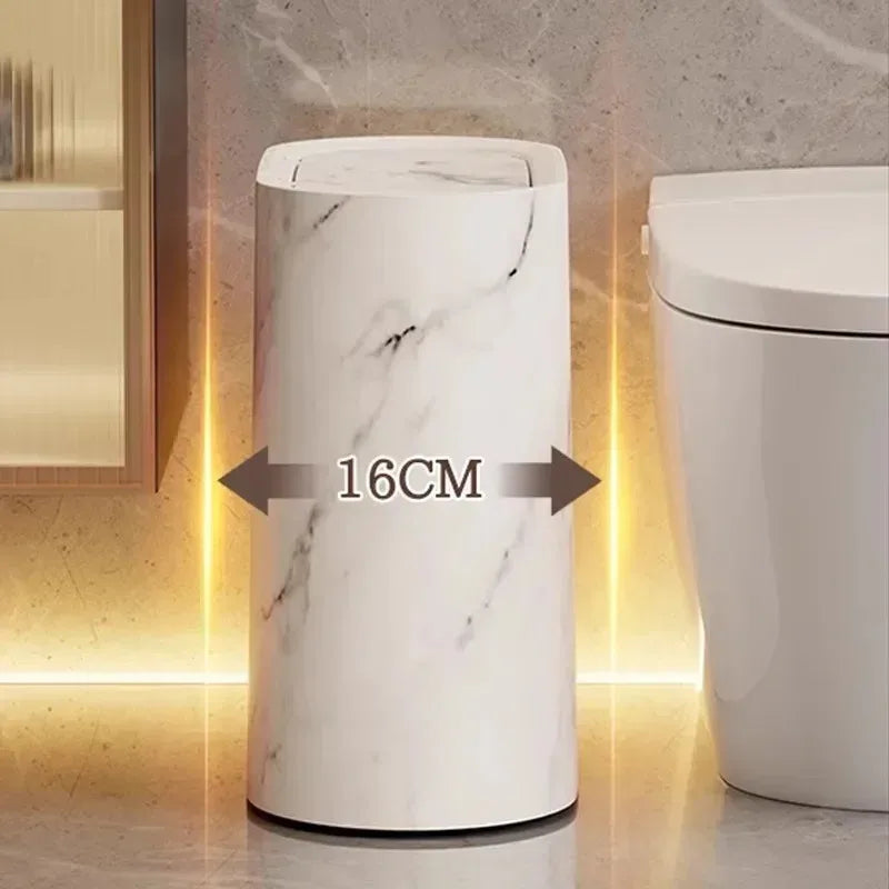 Nordic Marble Design Trash Can