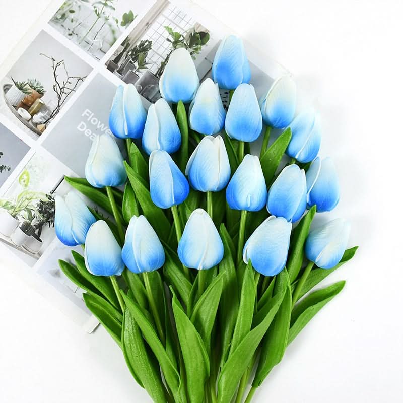 Elegantní realistické aranžmá tulipánů pro domácí a eventovou dekoraci