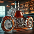 Harley Motorcykel Whiskeykaraff för hemmabar, display och samtalsstartare