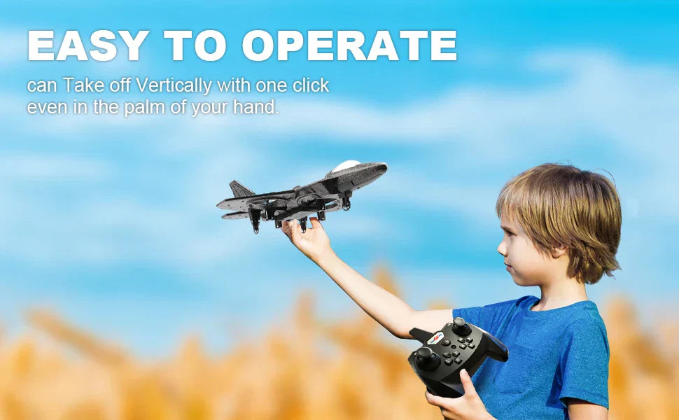 RC Combat Drone With Gravity Sensor And Quad Motors For Stable Flight