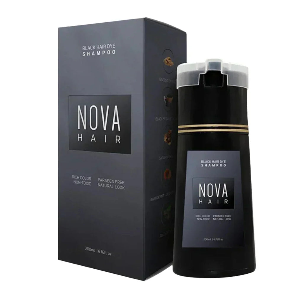 NovaHair Instant Dye Shampoo – Quick color refresh for your hair