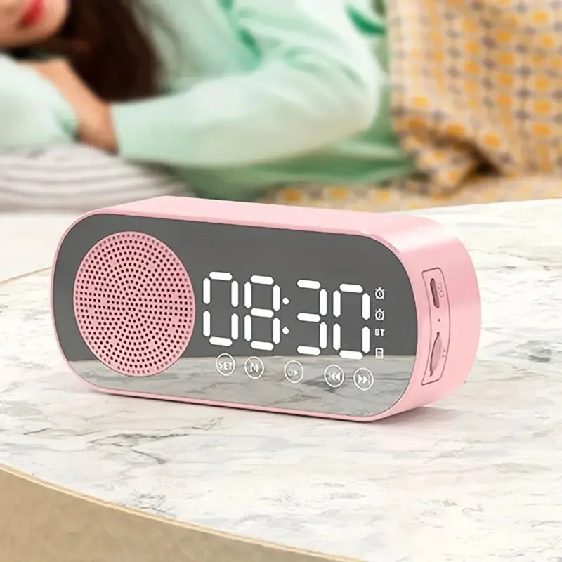 Chytrý budík, Bluetooth reproduktor, FM rádio do domácnosti nebo do práce